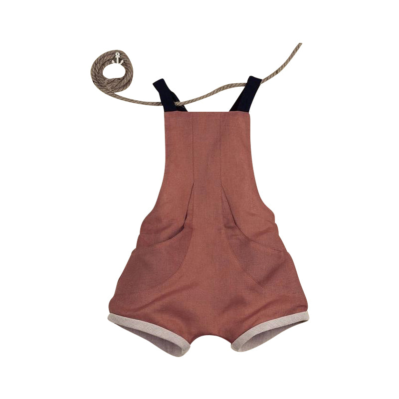 Terracotta Fisherman's Romper