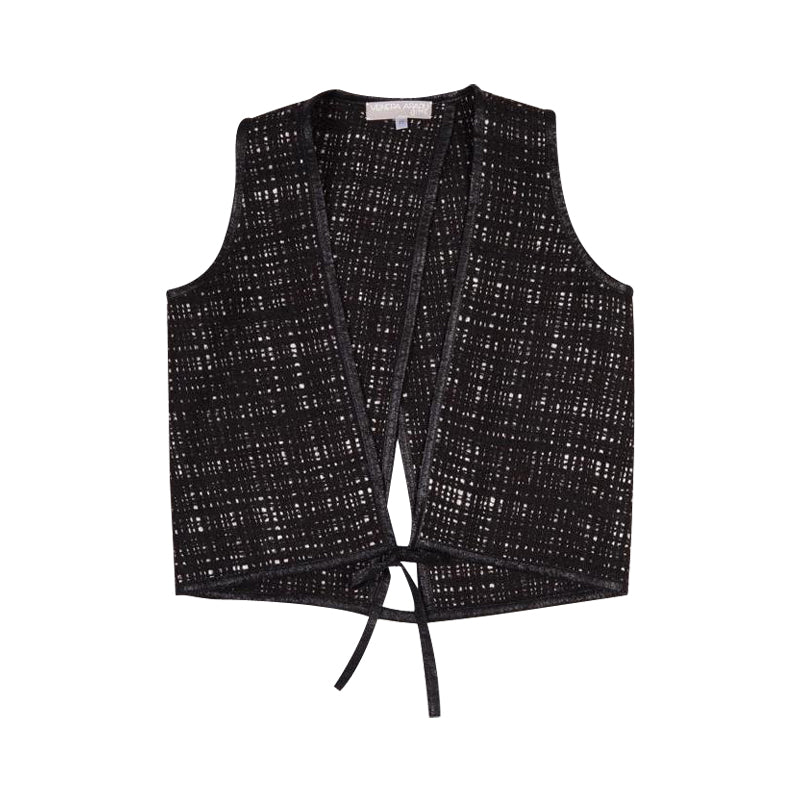 Black Vanda Vest