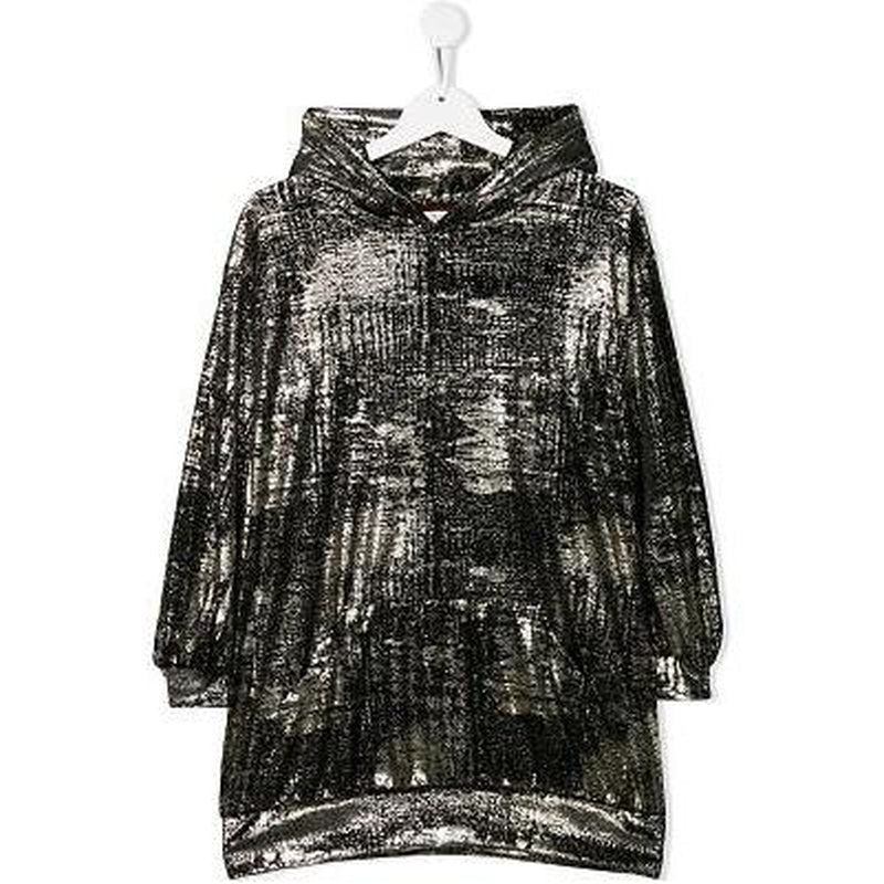 Velvet Hooded Dress