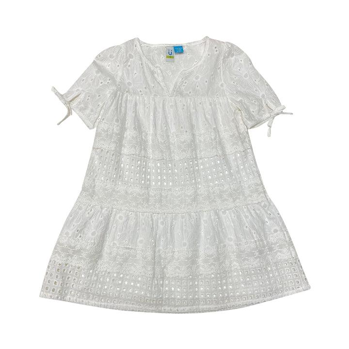 White Eyelet Dress