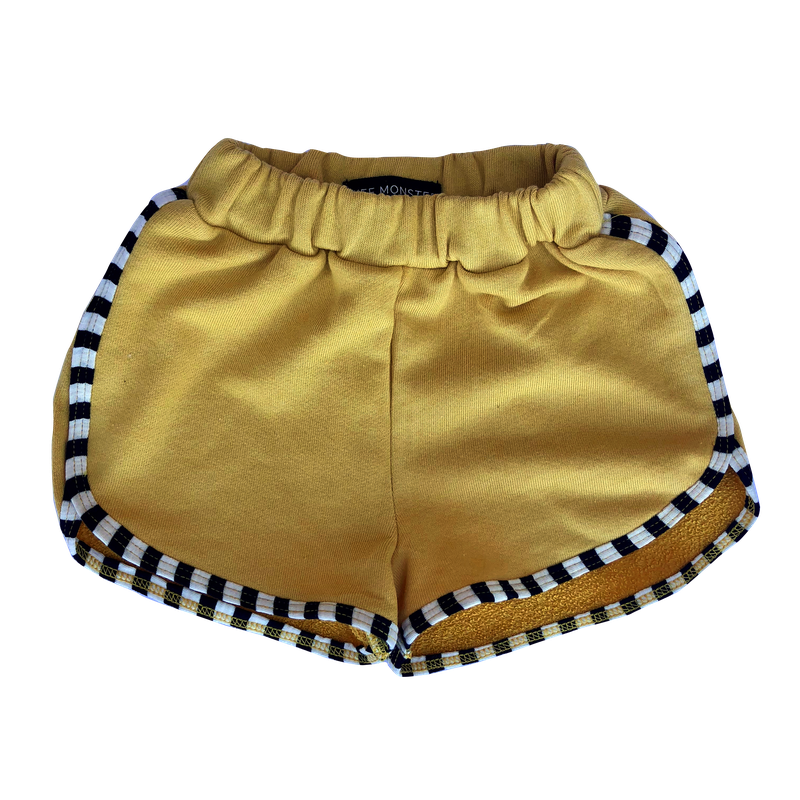 Mustard Short Shorts