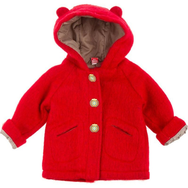 Secret Forest Red Woven Coat