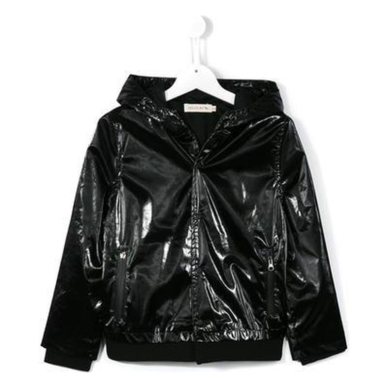 Black Printed Jacket