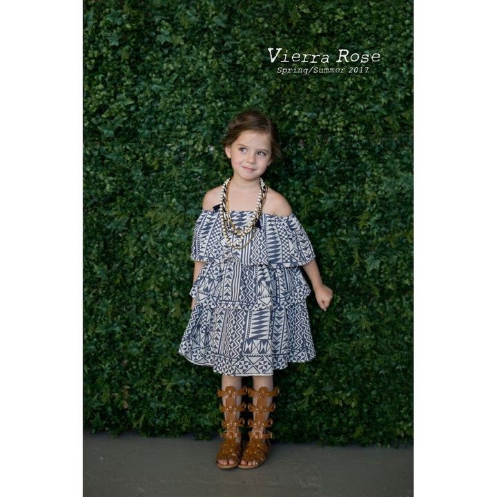 Batik Mila Ruffle Tiered Dress