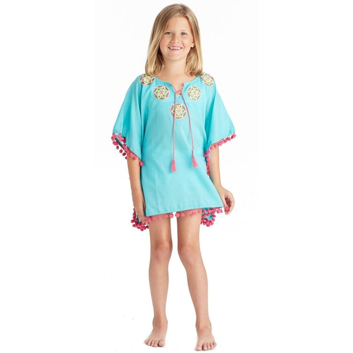 Turquoise Diu Caftan