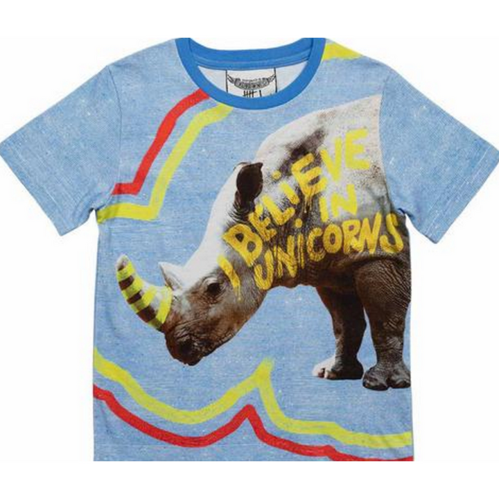 Multicolor I Believe Classic Tee