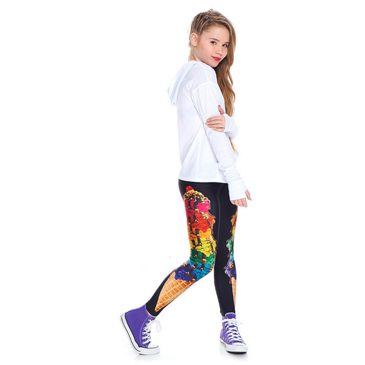 Rainbow Cone Leggings