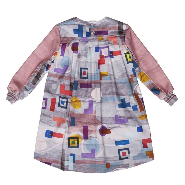 Rose Multi Print Dress