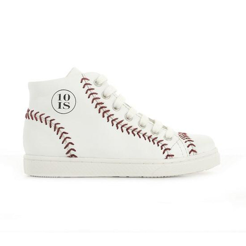 White Baseball Sneaker