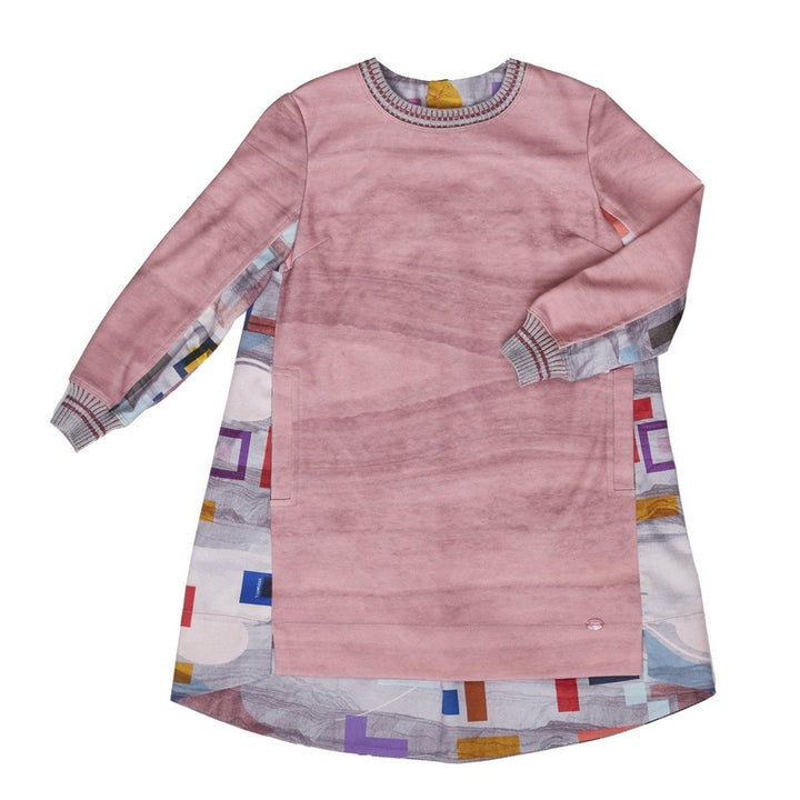 Rose Multi Print Dress