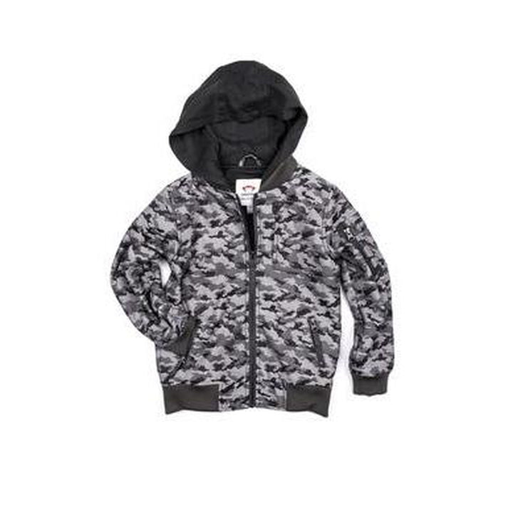 Grey Camo Mayfield Bomber