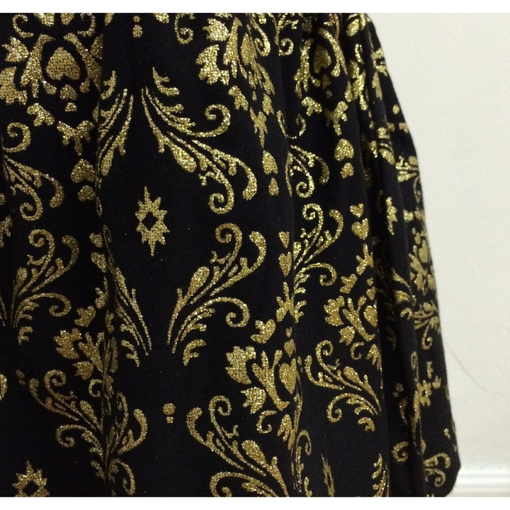 Black and Gold Skirt