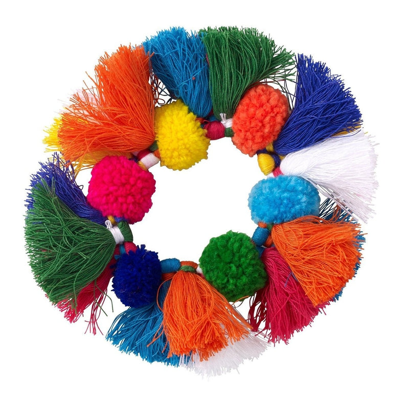 Multicolor Tassel Bracelet