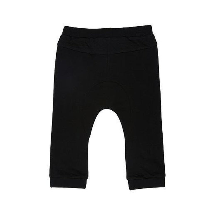 French Terry Black Pant