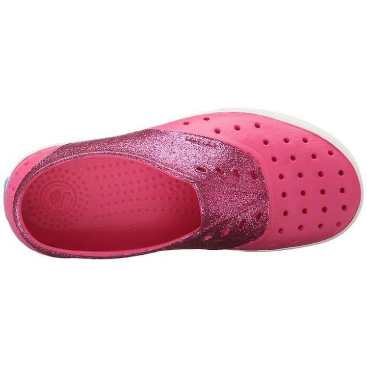 Miller Glittered Hollywood Pink & Shell White