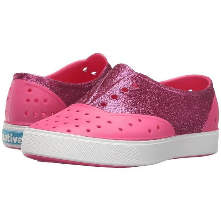 Miller Glittered Hollywood Pink & Shell White