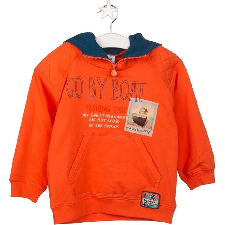 Hooded Suede Plush Sweater