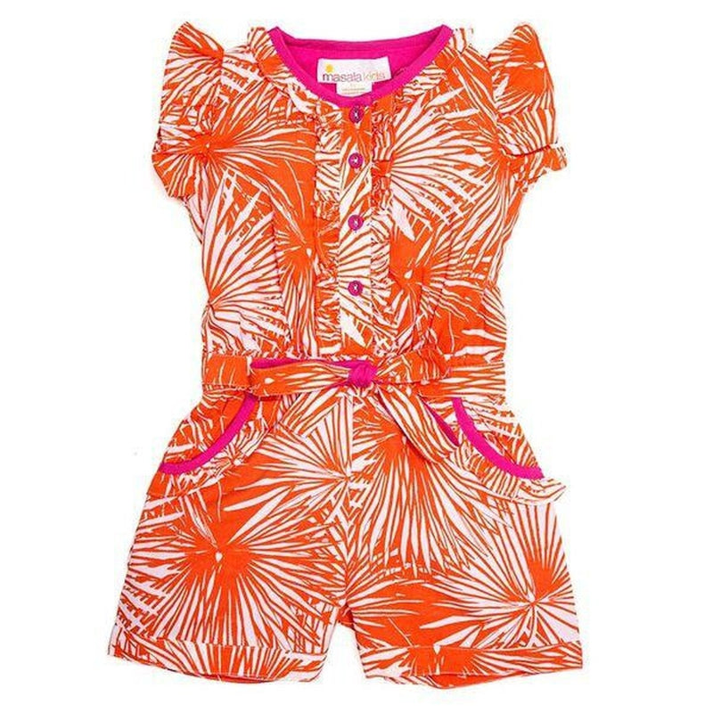 Palm Paprika Romper