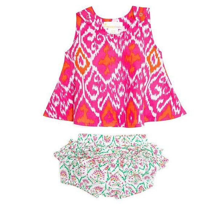 Maliku Ikat Pink 2pc Set