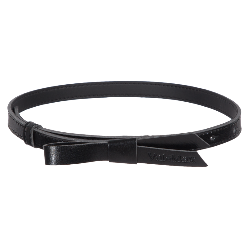 Black Belt With Valmax Bow
