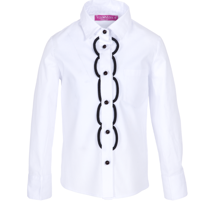 White Collared Shirt