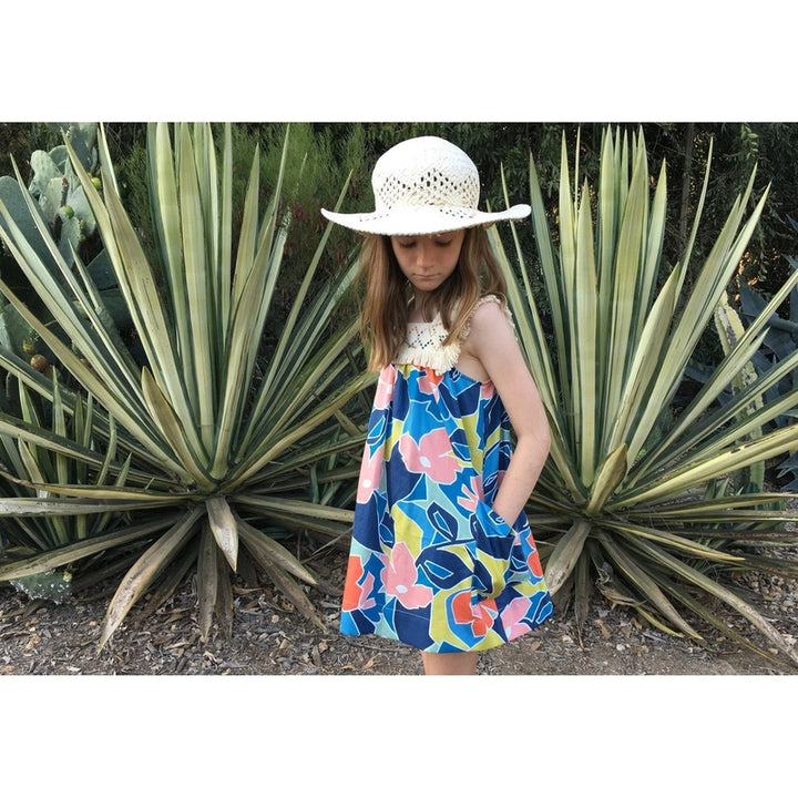 Wild Floral Baja Fringe Sundress