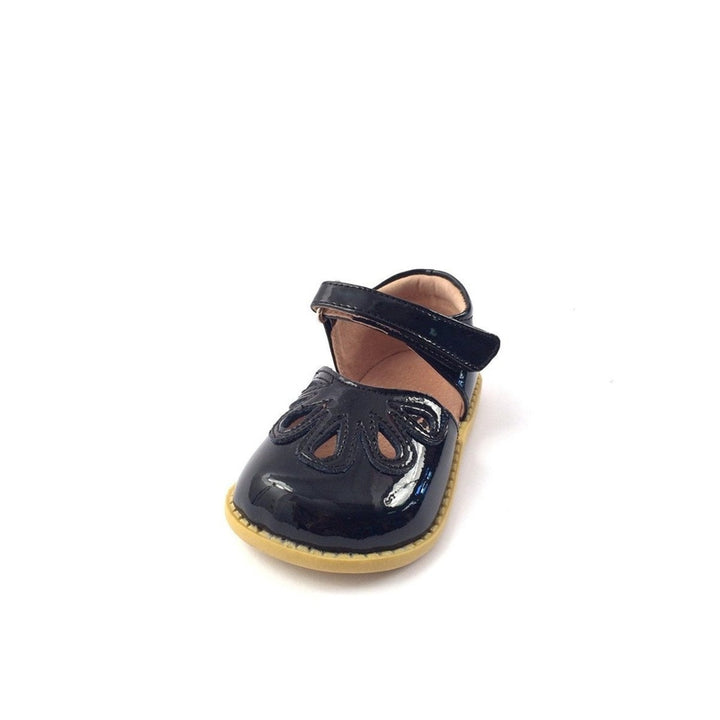 Petal Black Patent Leather Shoes