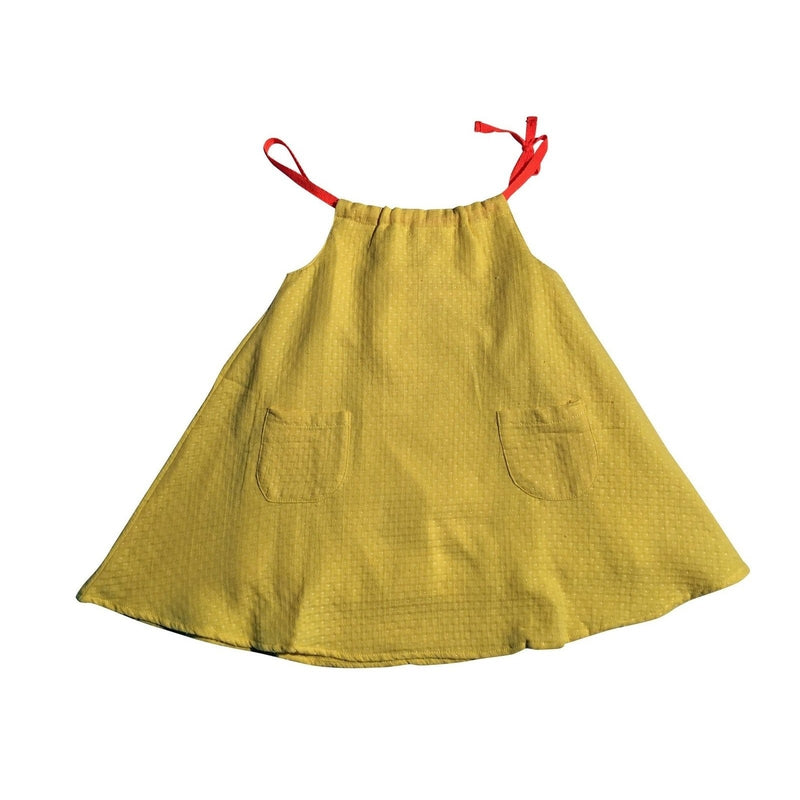 Yellow Dot Faye Dress