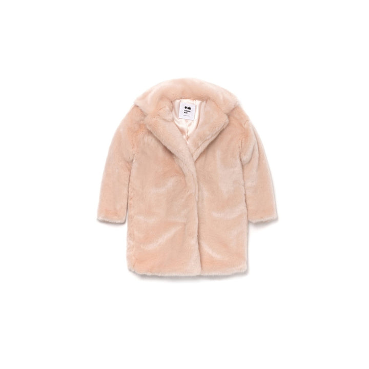 Pale Pink Fur Coat
