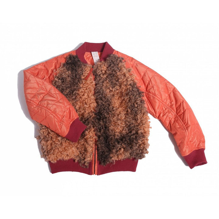 Shearling Bomber Saffron Jacket