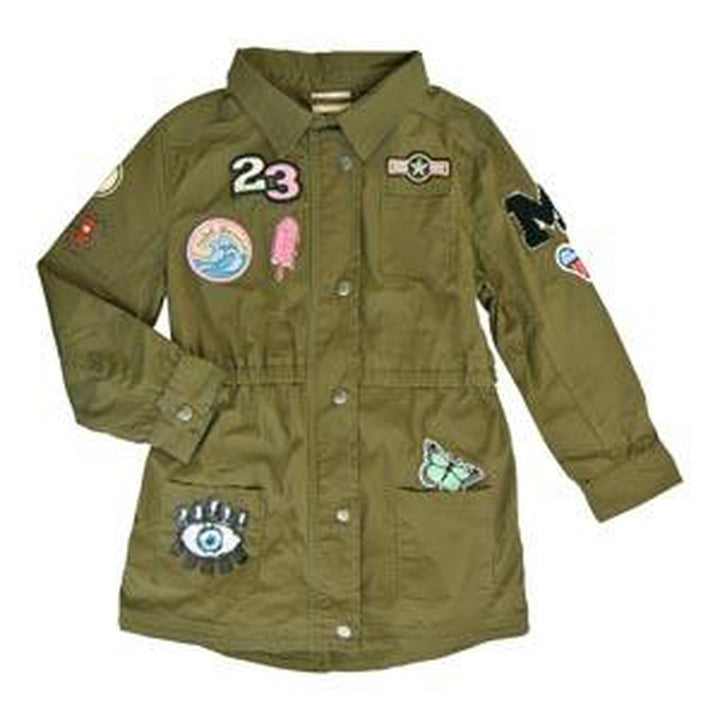 Hippie At Heart Army Jacket With Patches
