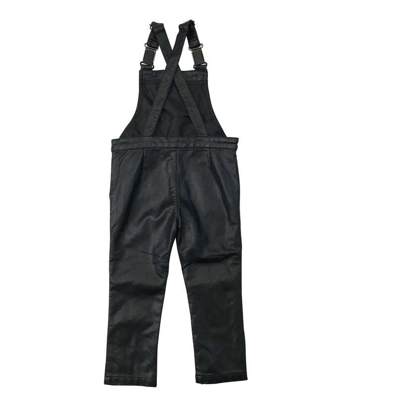 Faux Leather Overall