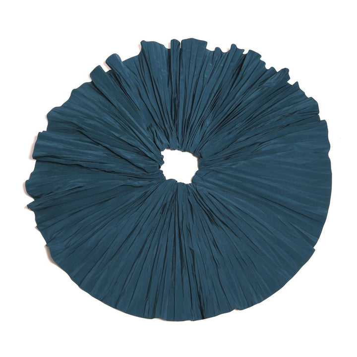 Crushed Pleated Twirl Skirt