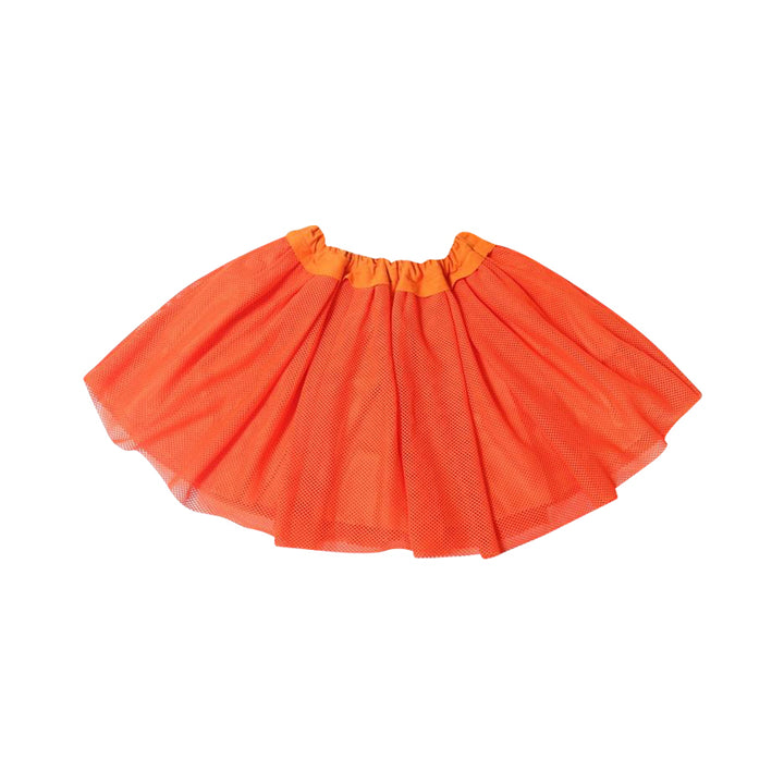 Mesh Overlay Twirl Skirt