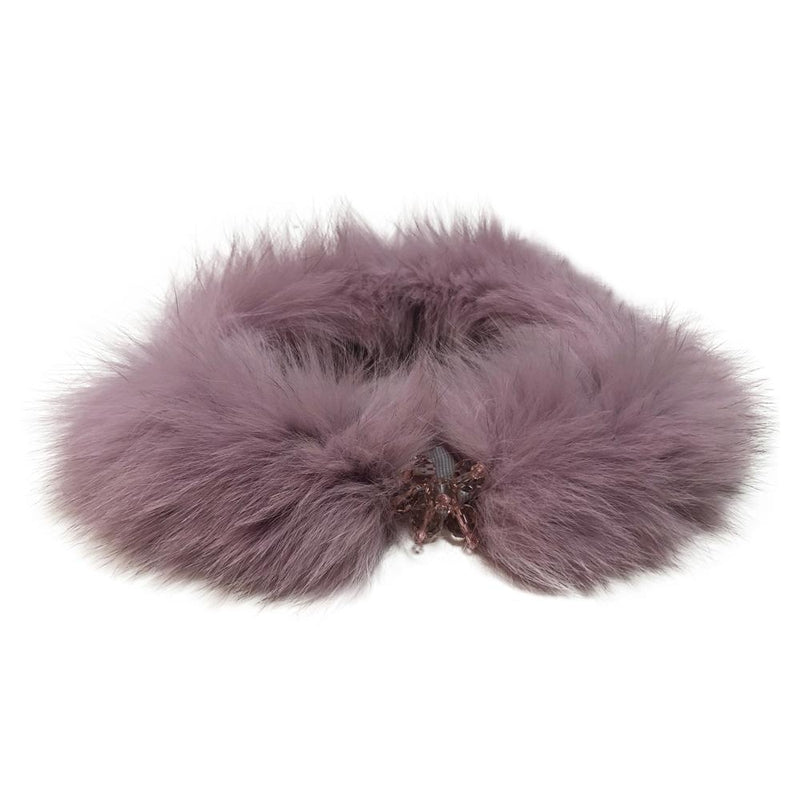 Lilac Fur Collar
