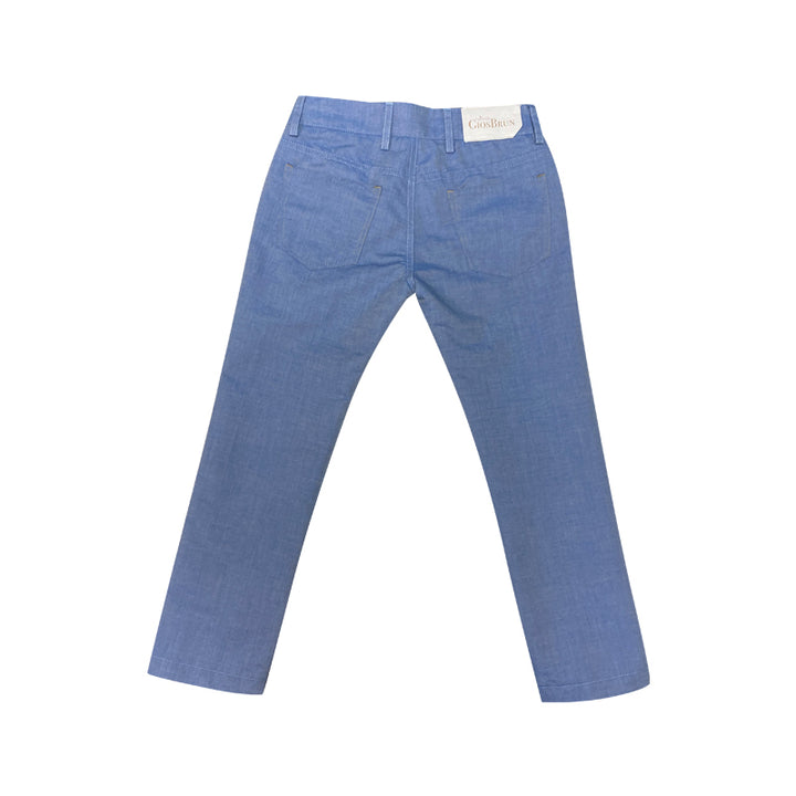 Light Blue Trouser With Pockets