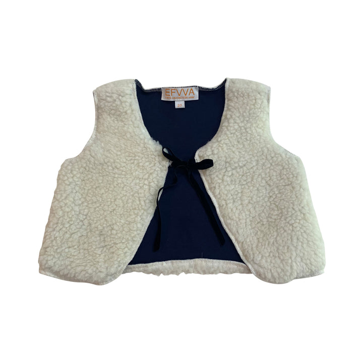 White Fur Vest