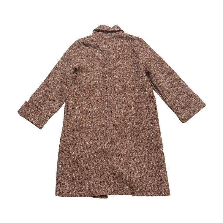 Russet Molted Wool Coat