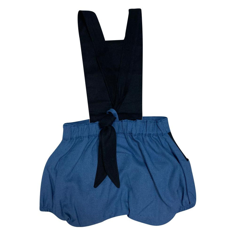 Dungarees With Removable & Reversible Bib