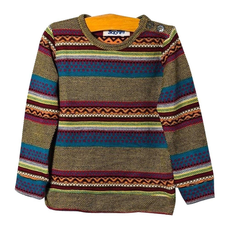 Jacquard Turquoise Sweater