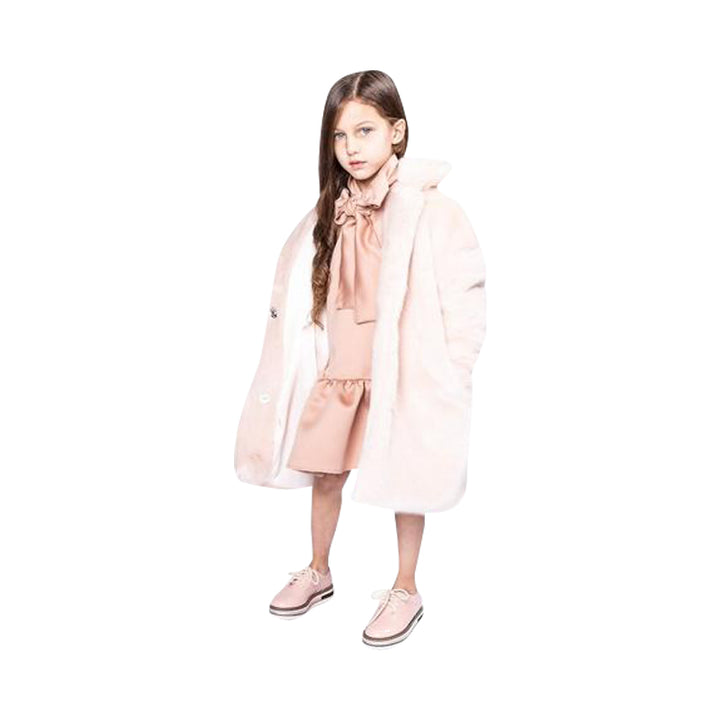 Pale Pink Fur Coat