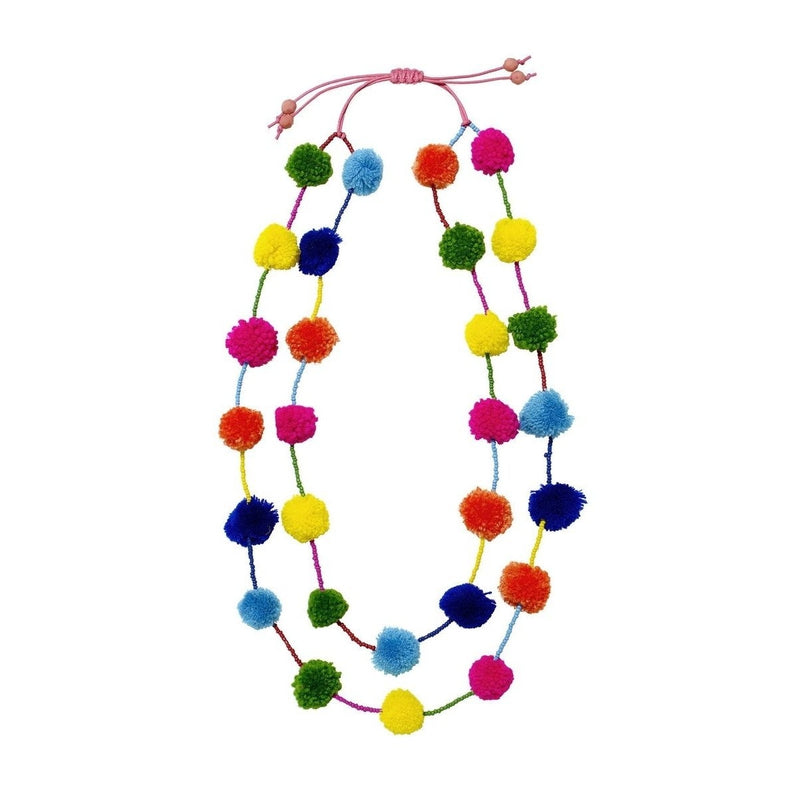 Multicolor Pommy Necklace