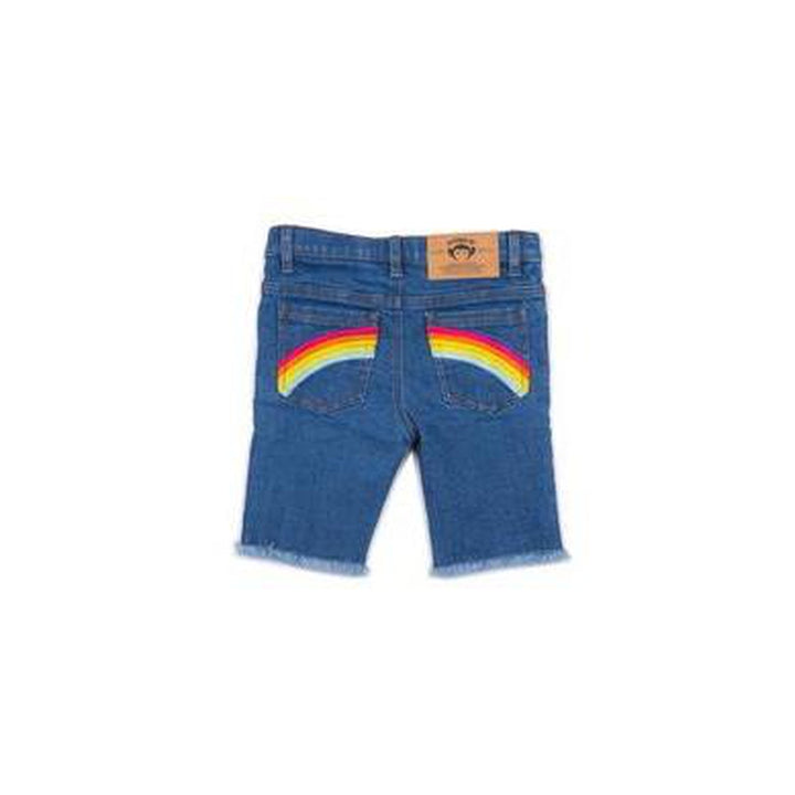 Rainbow Jean Short