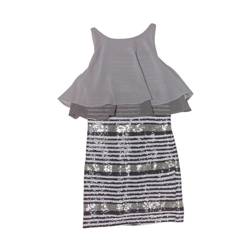 Stripe Sequin Dress