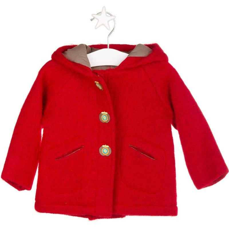 Secret Forest Red Woven Coat