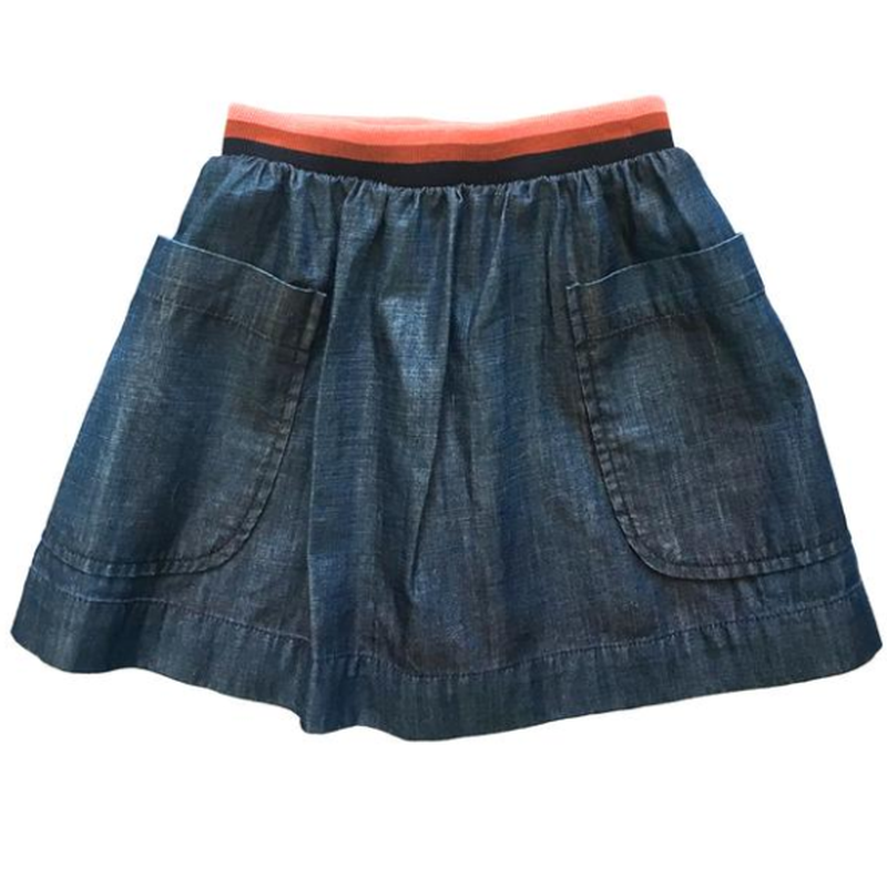 Night Sky Wash Scout Pocket Skirt