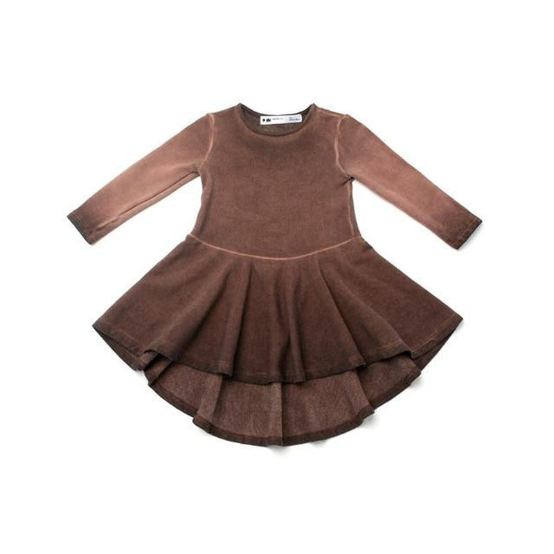 Vintage Chocolate Ombre Dress
