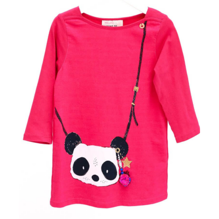 Pink Panda Dress